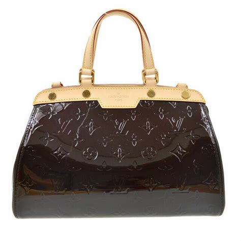 Louis Vuitton Brea PM Monogram Vernis Patent Leather 